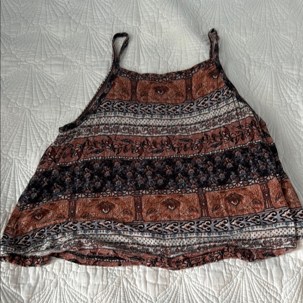 Bohemian Print Women's Top